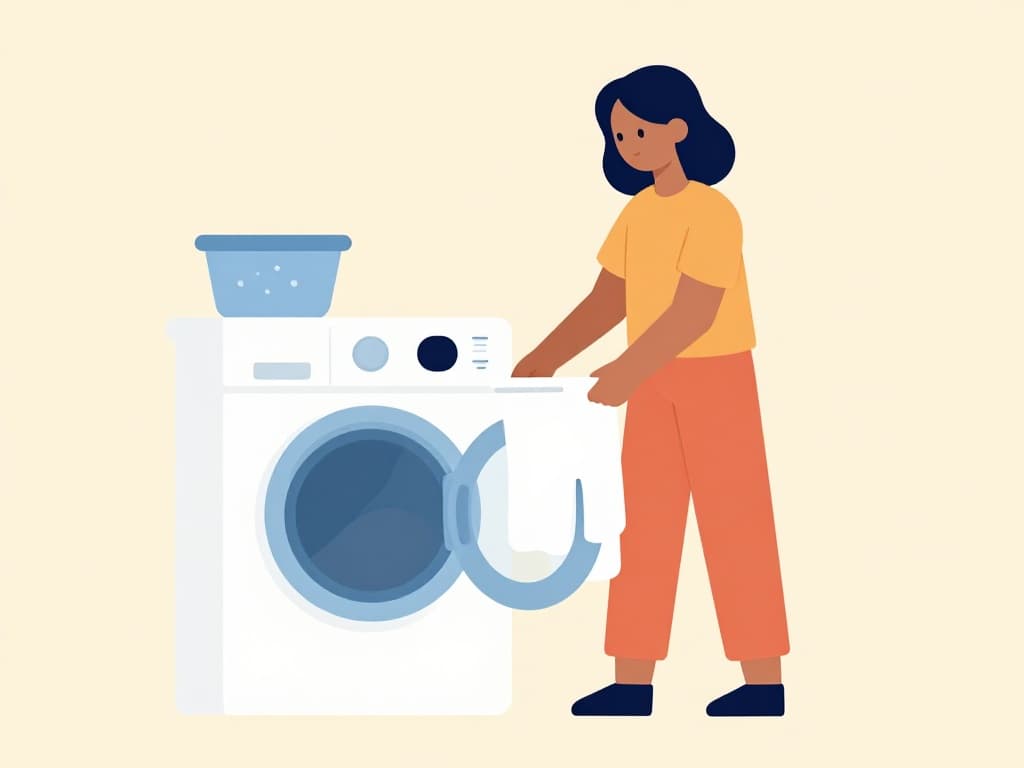 Laundry illustration
